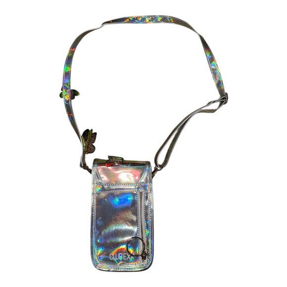 Dolls Kill Clubexx disco butterfly adjustable purse one size fits all - Picture 10 of 10